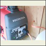 Honda Companion Unit Wired to Run House Through Panel Box