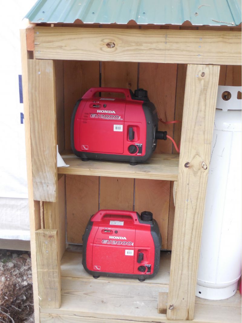 Powering Cabin with a pair of Honda EU2000i's - Small Cabin Forum