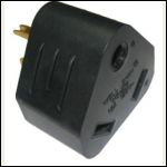 Duplex to RV plug adapter.