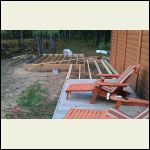 chairs on the porch