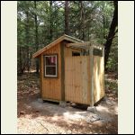 outhouse/shower outhouse/shower