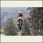 On his KTM 105