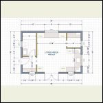 finished cabin floorplan