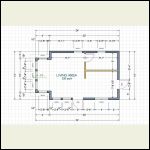 Basic Cabin Floorplan