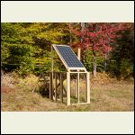 Lifted Solar Panel