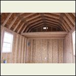 sleeping loft above kitchen/bathroom (rear) sleeping loft above kitchen/bathroom (rear)