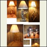 Table and wall lamps