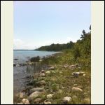 rocky shoreline