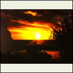 Tropical Sunset on the Kalalau Trail