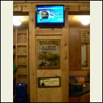 Cabin TV on digital antenna.