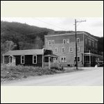 Here's FRED with the Hotel in background (before we did our renos)