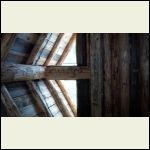Gable ends screened for summer Gable ends screened for summer
