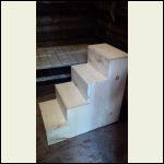 freestanding step stool/stairs