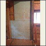 Insulating using repurposed blueboard