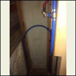 3/4 in Pex Main water line