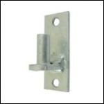 hinge mount for flat surface