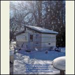 chalet mid-winter