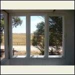 Casement windows.