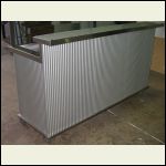 Mini orb steel sheeting