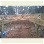 another view of the trusses