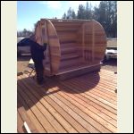 Building sauna