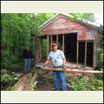 Stripping out the Shed