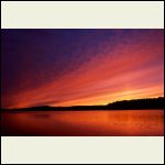North Tea Lake Sunset