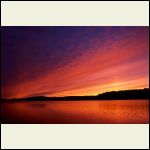 North Tea Lake Sunset