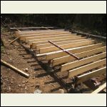 Floor joists.