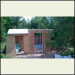 Pump House (with roof) & PowerHouse addition being setup