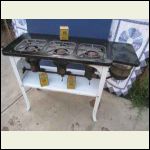 3 burner Lorain brand made in Ohio