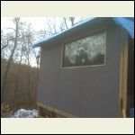 the window is actually a sliding patio door turned sideways the window is actually a sliding patio door turned sideways