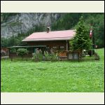 Swiss roof, snow stops