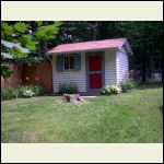 tool shed exterior before tool shed exterior before