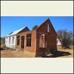 Unfinished cabin extension