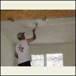 skip troweling the ceiling