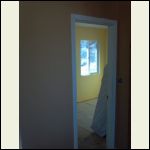 Bedroom doorway