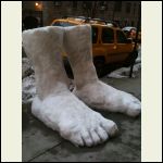 2 feet of snow