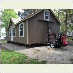 Now time to level the cabin Now time to level the cabin