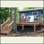 Island Bunkie - Exterior finished