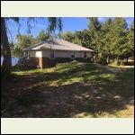 Backside of Cottage and septic