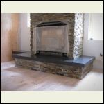 Dark Gray Hearth