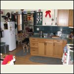 Kitchen looking in from the front door