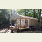 Rafters and porch gable