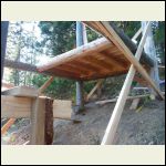 Cedar joists