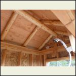 Rafters and ridge beam