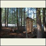 Cedar Outhouse