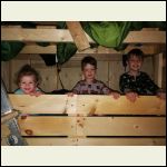 Kids enjoying the bed