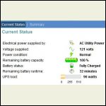 Power used for TV, Puter, Sat Modem