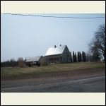 this is a house on our way home that i like the covered deck.